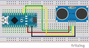 HC-SR04 Arduino Nano
