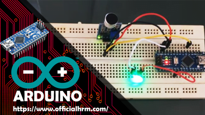 Arduino Nano and Sound Detection Sensor Modul LM393