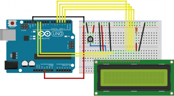 Control LCD Display 