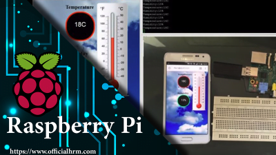 Measure temperature and humidity with raspberry pi & sensor DHT11