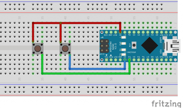 Arduino volume control